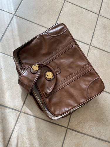 Valigia pelle vintage - in,