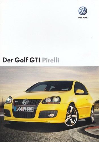 Volkswagen golf gti pirelli - golf,