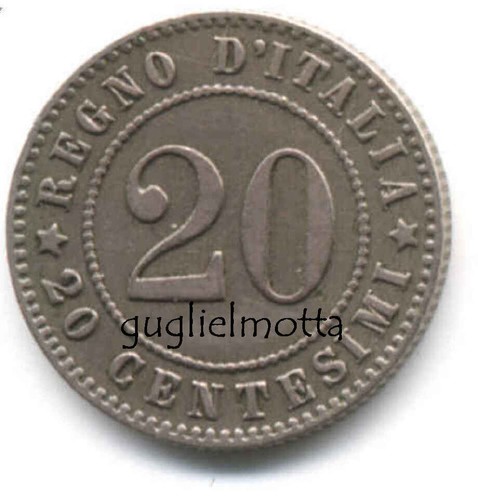 Umberto 20 centesimi - re, i