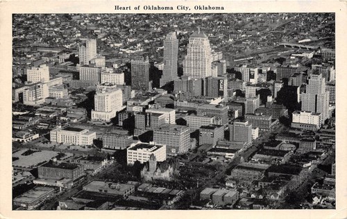 Cartolina oklahoma city - cartolina,