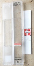 1 Box Swatch Quartz e 1 Box "Switch Art", prodotto da 700 anni Svizzera 