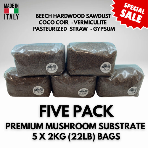 Premium mushroom substrate - premium, 5