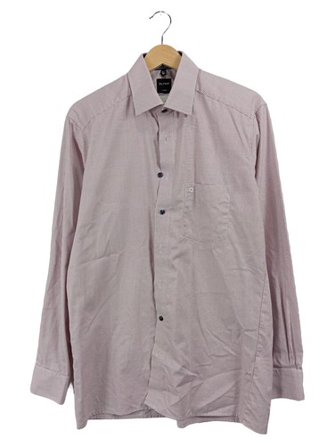 Olymp luxor camicia uomo rosa - uomo,