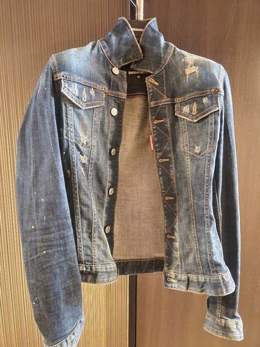 Dsquared2 giacca jeans uomo - giacca,