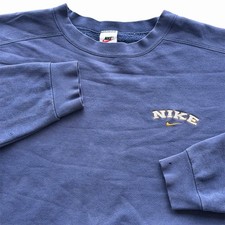 Felpa girocollo pullover blu