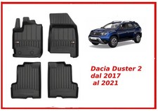 Tappetini Tappeti PRO LINE 3D per dacia duster 2 2017 2021 in tpe su misura **