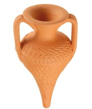 Anfora striata in argilla