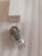 VALVOLA ECC85 NUOVA FIVRE NEW OLD BOX TESTATA CON PROVAVALVOLE 100% EMISSIONE.