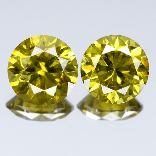 Coppia diamanti gialli - di,