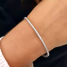 Bracciale Tennis Tondo IJ/SI