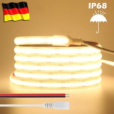 Luce Striscia LED COB 12V IP68 Impermeabile Flessibile e Immergibile per Piscina/Outdoor‌