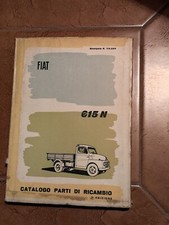 fiat iveco om 615 N catalogo parti ricambio libro libretto manuale book buchen