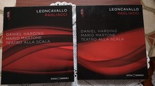 LEONCAVALLO PAGLIACCI Teatro Alla Scala  DVD + CD Audio + Libro
