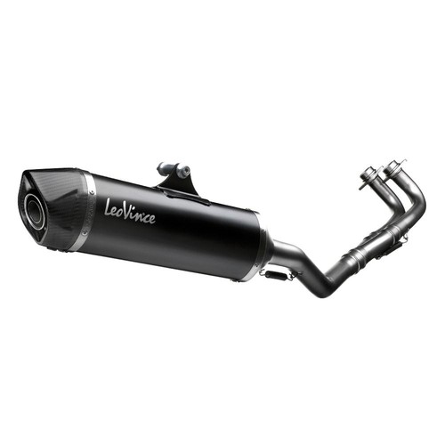 Scarico leovince sbk nero - sbk, inox