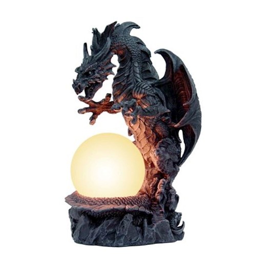 Drago con lampada 30 15 - cm., 30×15