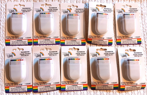 Pittura viso arcobaleno - , lotto