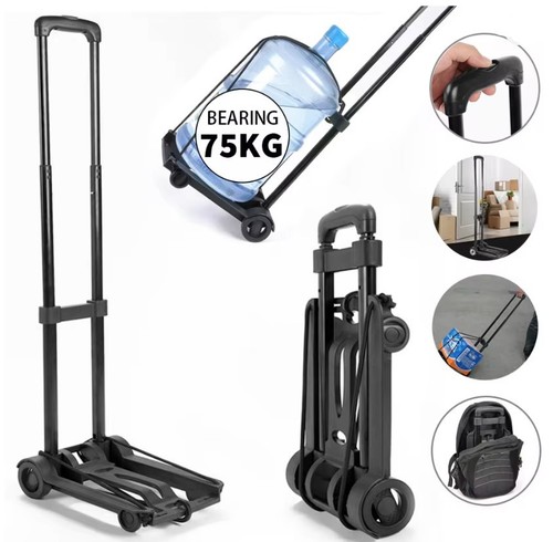 Carrello con ruote pieghevole