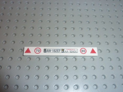 Lego tile with 70 in - 1, x