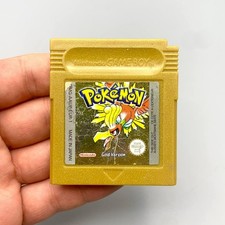 POKEMON GOLD VERSION Nintendo Game Boy Color GBC - Batteria Nuova - PAL EUR