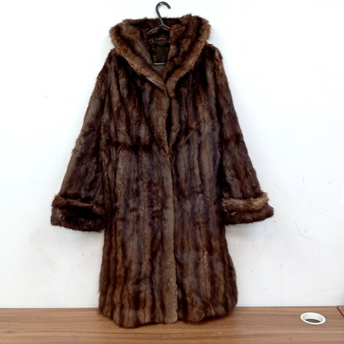 Cappotto vera pelliccia visone