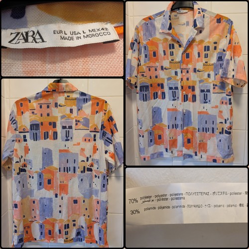 Camicia zara campcollar - camicia,