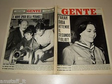 GENTE 1962/3=FARAH DIBA=ANNA MARIA PIERANGELI=ARTURO DAZZI=FIORENZA CASSOTTO=