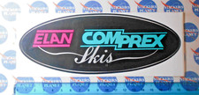 ADESIVO STICKER VINTAGE AUTOCOLLANT AUFKLEBER ORIGINAL ELAN COMPREX SKIS SKI/SCI
