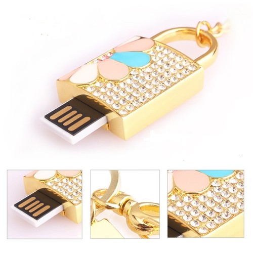 Clé usb cadenas porte - porte-cle, de