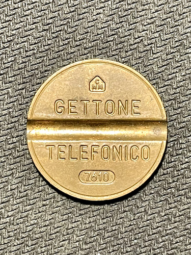 Gettone telefonico serie - telefonico, 7610