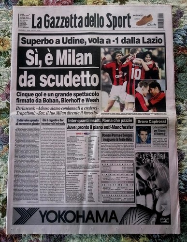 Gazzetta dello sport 4 - dello, 19