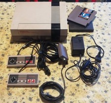 nintendo nes 8 bit famicom console prima versione + accessori videogiochi giochi