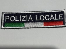 Patch polizia locale lineare - patch,