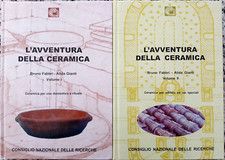 ARTE - L'AVVENTURA DELLA CERAMICA - 2 VOLUMI - FABBRI GIANTI - AUTOGRAFO