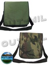 Borsa tracolla portadocumenti scuola lavoro Verde, Mimetico