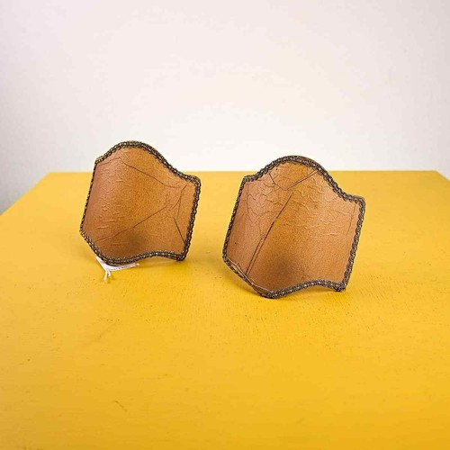 Coppia paralumi vintage - di,