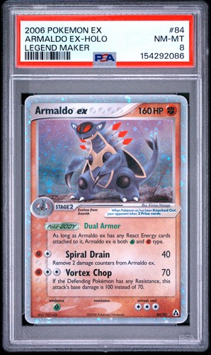 Pokemon armaldo holo 92 - pokemon,
