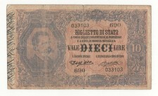 Lire biglietto stato - 10,