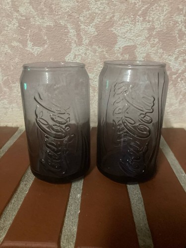 Coppia bicchieri vintage coca - coppia,