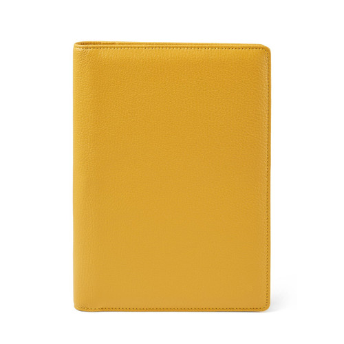 Portablocco pelle yellow - portablocco,