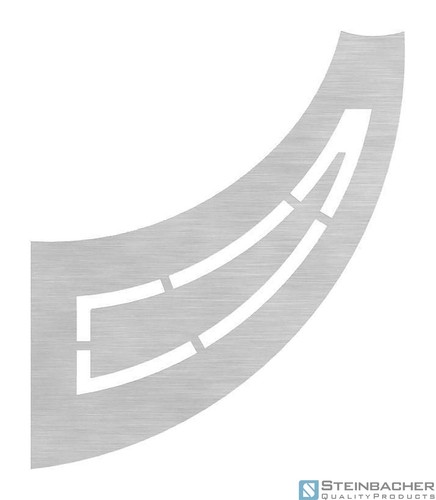 Spada per corrimano acciaio - per,