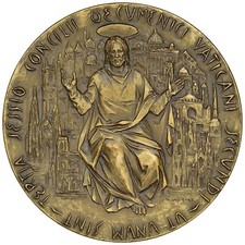 Medaglia concilio ecumenico - medaglia,