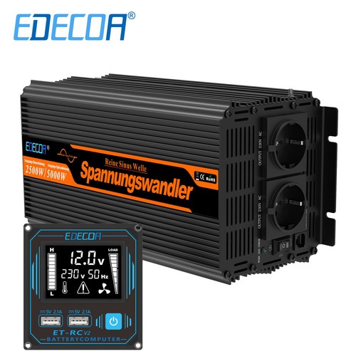 Edecoa inverter 12v 220v onda - edecoa,