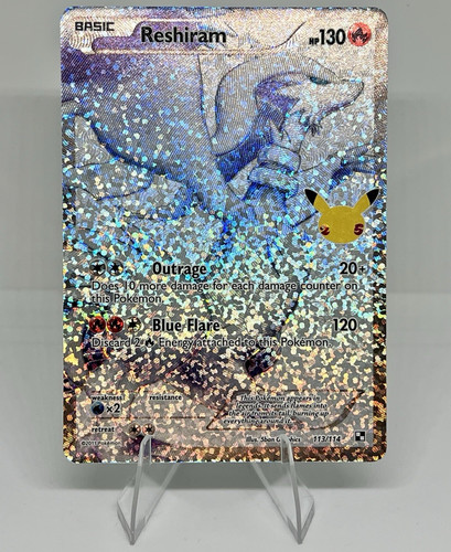 Pokémon tcg reshiram 113 - pokémon,