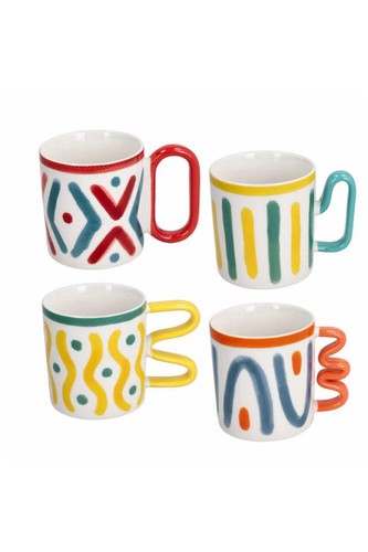 Tognana vietri set tazze mug - vietri, 4