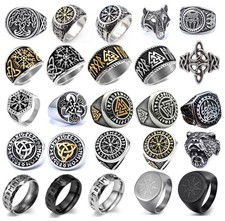 Anello uomo nordic - anello, viking
