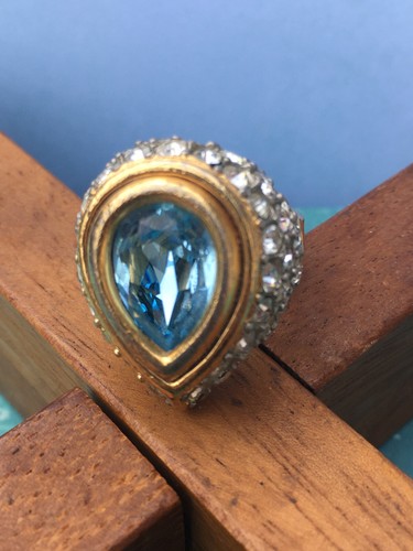 Vintage bague ysl yves saint - bague,