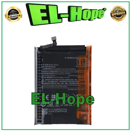 Batteria bn52 per xiaomi - per,