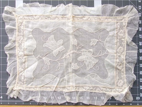 Antico copricuscino boudoir