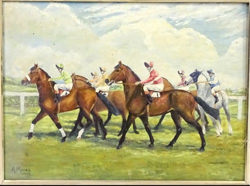 Dipinto olio maden 1979 - olio,