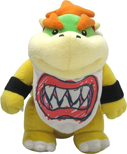 Bowser peluche bambola - bowser, jr.